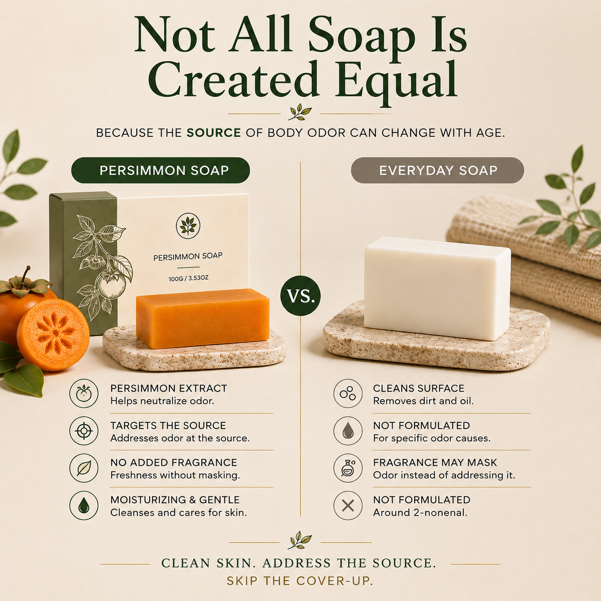 Persimmon Cleansing Bar