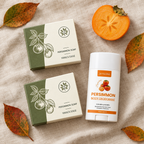 Persimmon Trio flat lay on linen